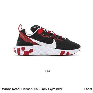 Nike React Element 55 size 7